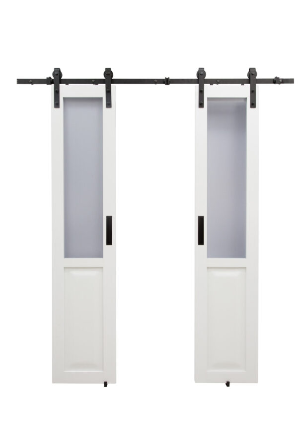 Center Opening Vinyl Barn Doors - Image 7