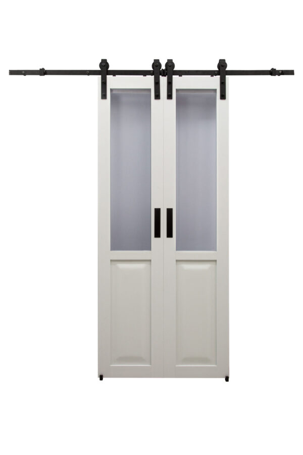 Center Opening Vinyl Barn Doors - Image 6