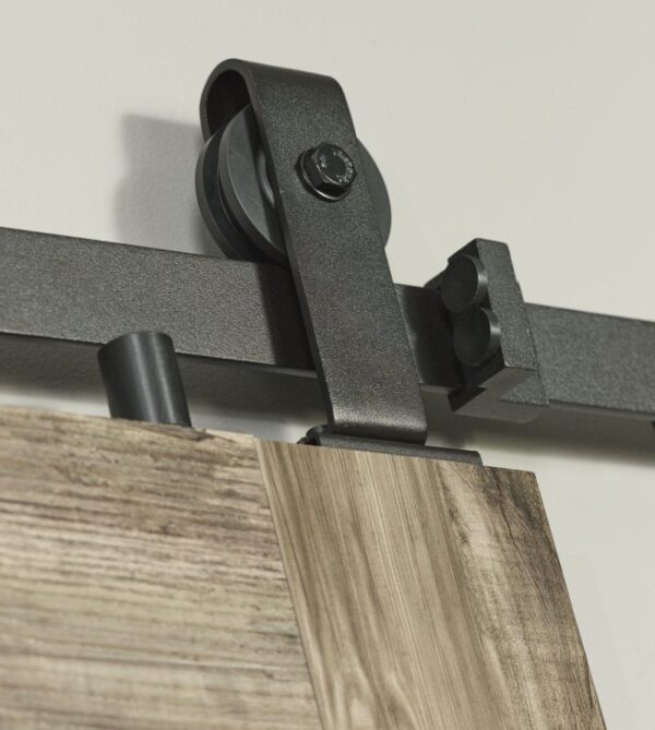 PVC Barn Door 36 inch - Weathered Gray