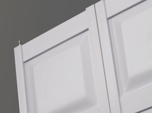 PVC bifold door panel detail